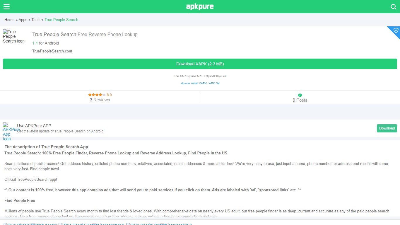 True People Search for Android - APK Download