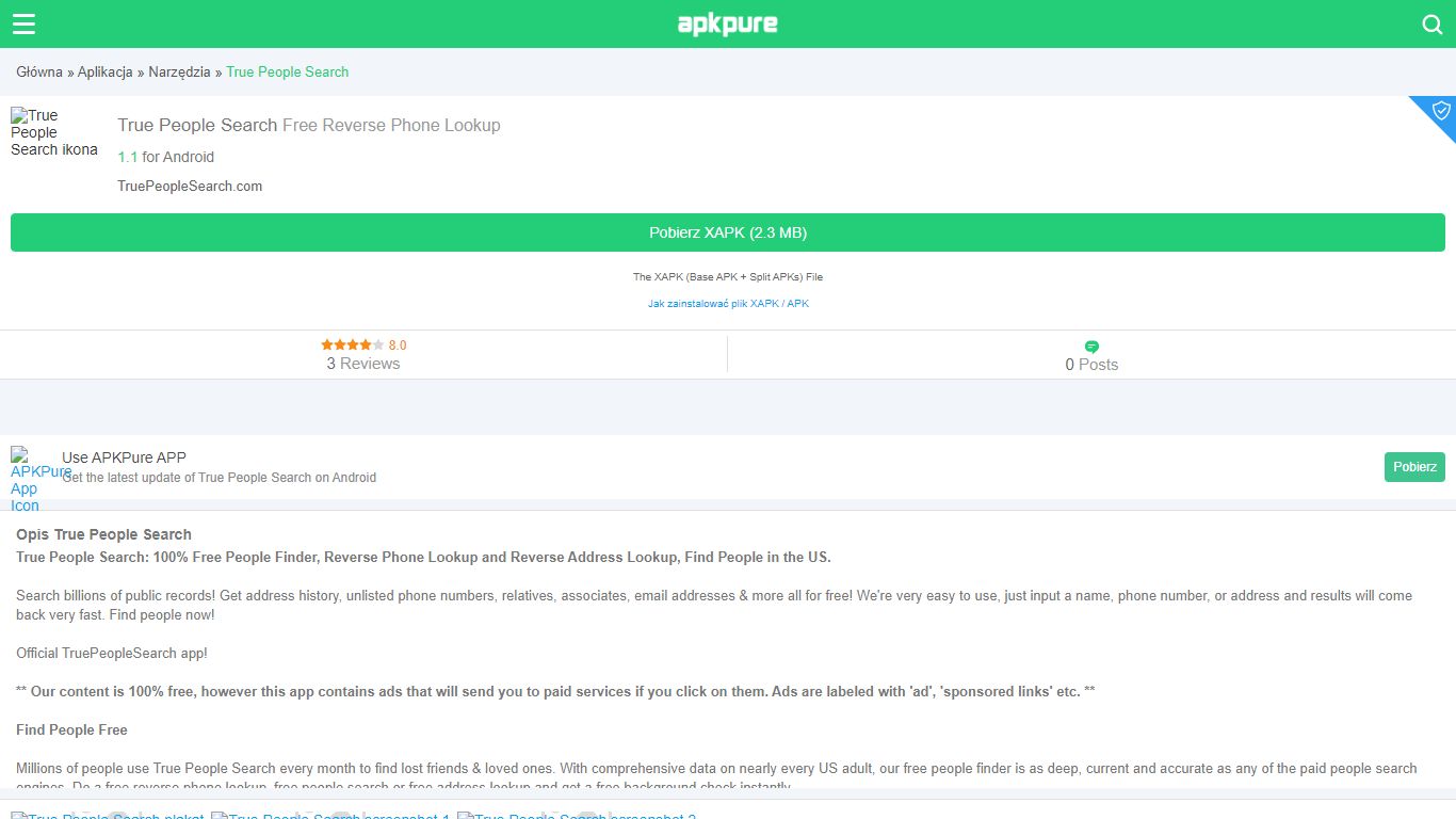 True People Search for Android - APK Download